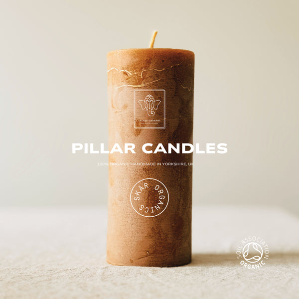 ORGANIC BEESWAX CANDLE - PAPRIKA
